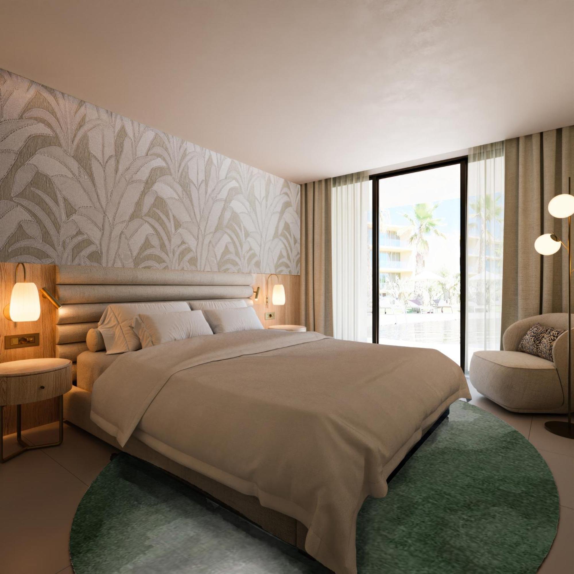 The Westin Salgados Beach Resort, Algarve Албуфейра Экстерьер фото A bedroom at the hotel