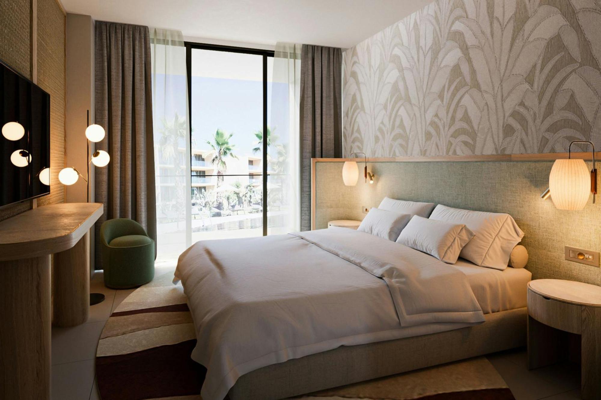 The Westin Salgados Beach Resort, Algarve Албуфейра Экстерьер фото A bedroom at the hotel